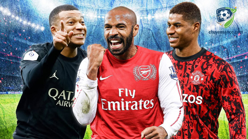 Các cầu thủ đá vị trí ST làm nên lịch sử