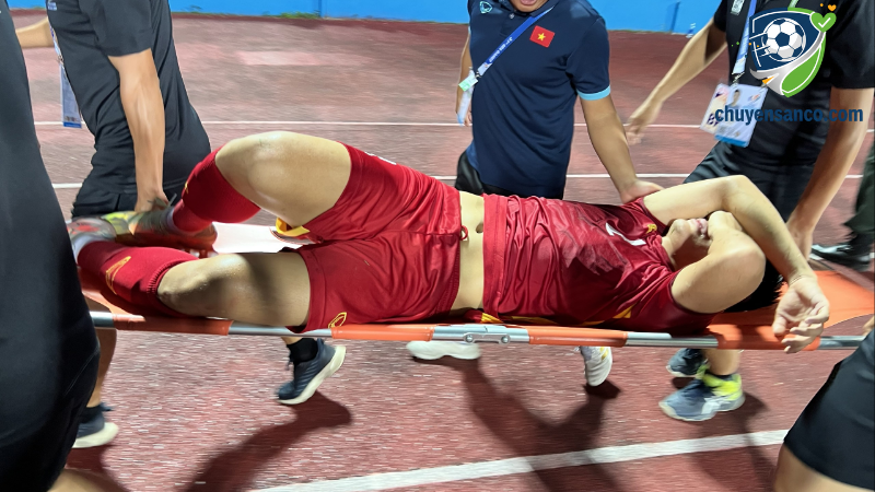 Cập nhật các cầu thủ Việt Nam bị chấn thương mới