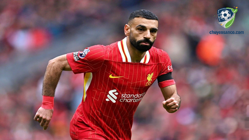 Mohamed Salah là RW với thành tích ấn tượng