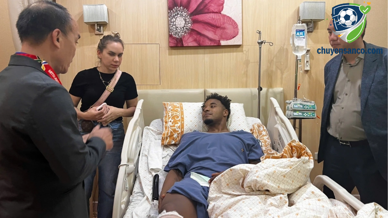 Nguyễn Xuân Son (Rafael Son) - Gãy xương